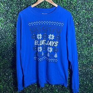 Champions, Blue Jays, Long Sleeve Shirt, Men’s Size XL
